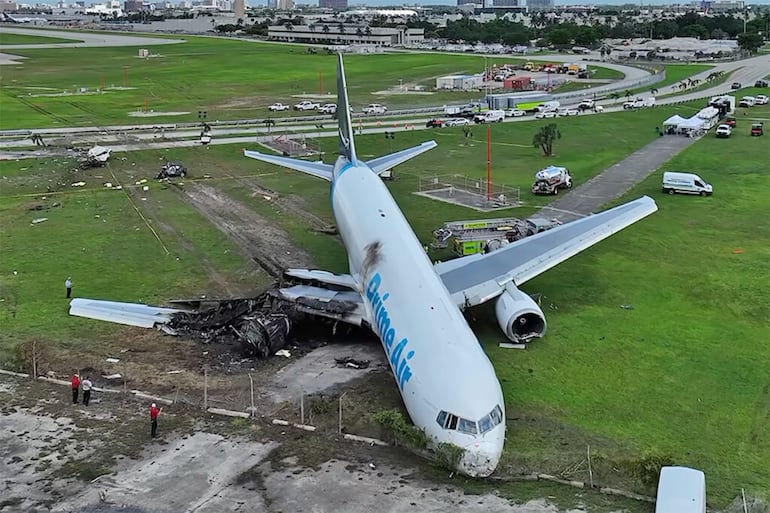 Investigação aponta que pilotos ignoraram alarmes e pousaram fora dos padrões em acidente com Boeing 767