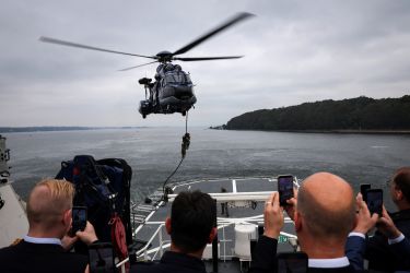 A Rússia alerta a Dinamarca após quase colisão no Mar Báltico