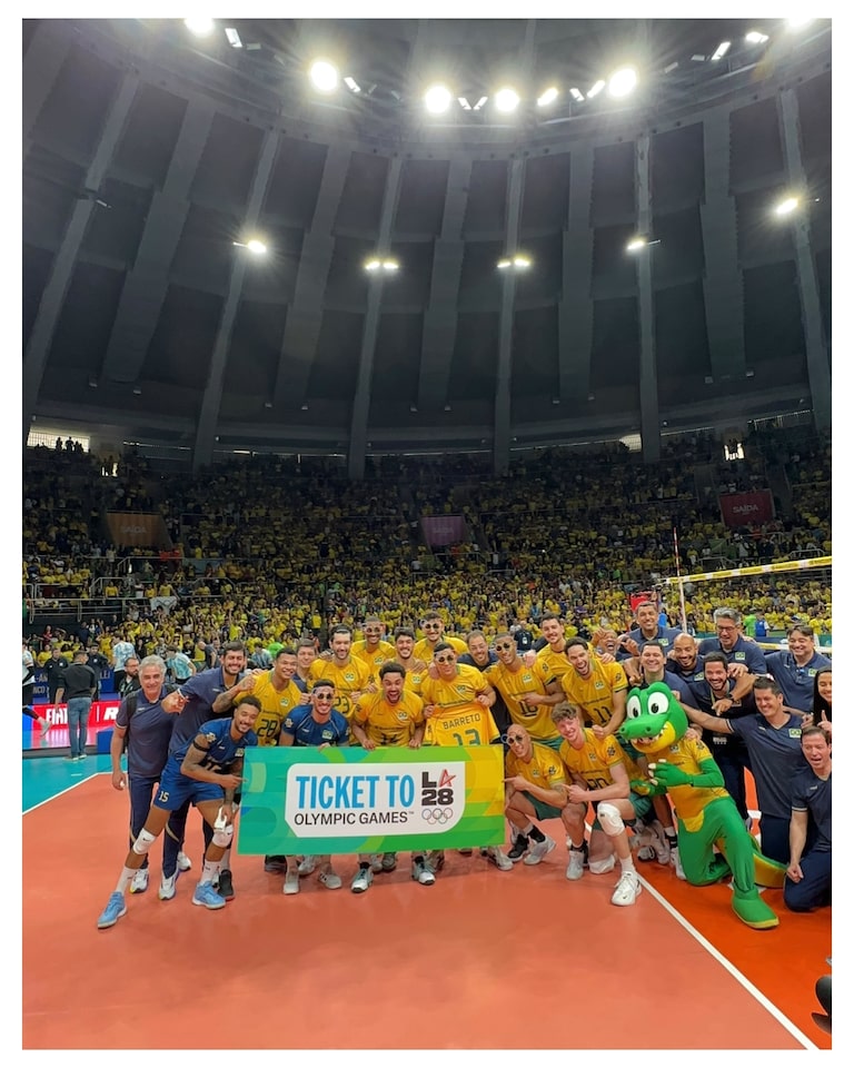 Brasil vence Argentina e se classifica às Olimpíadas de Los Angeles-2028 com confusão no fim