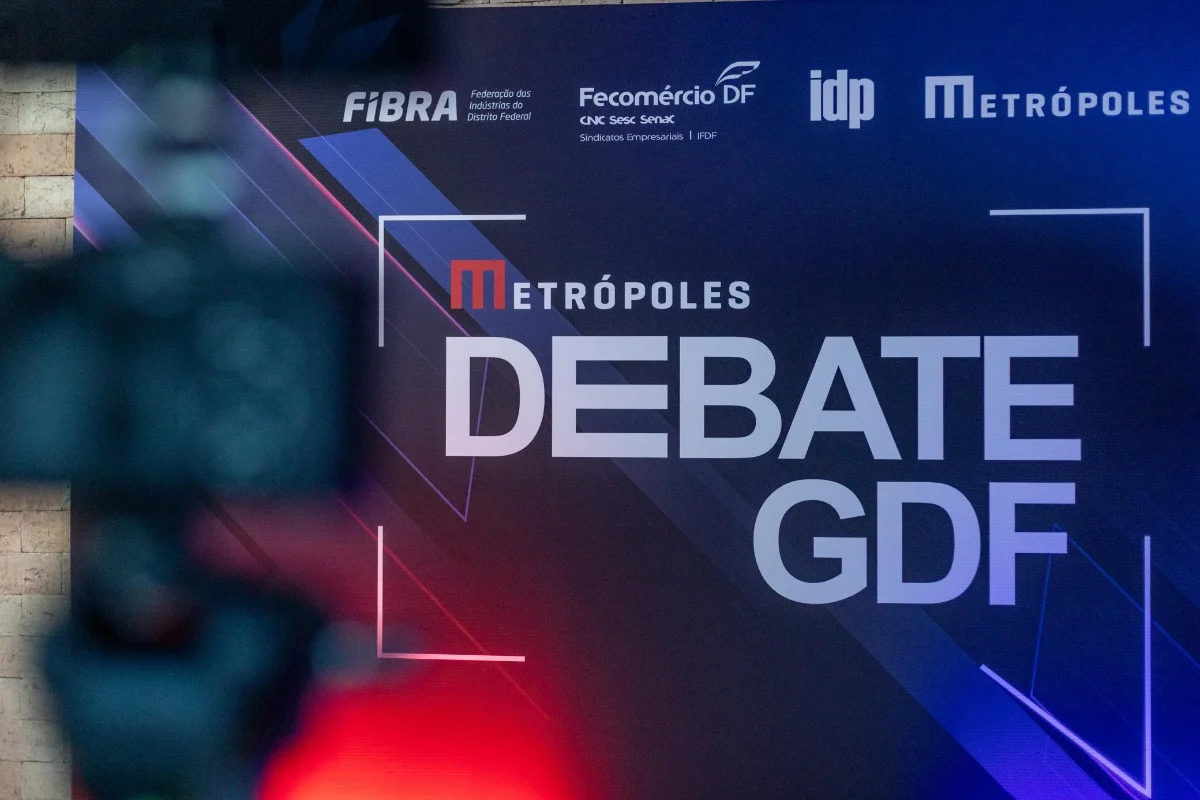 Metrópoles Debate: saiba como será a dinâmica com os candidatos ao GDF