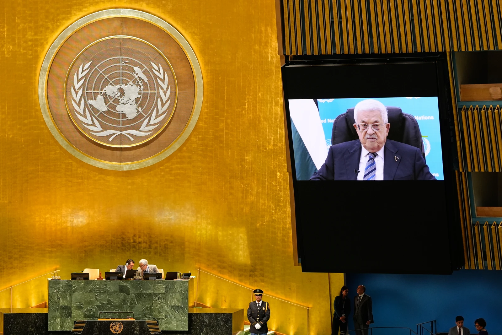 Palestinians facing ‘most dangerous’ time in their history, Abbas tells UN