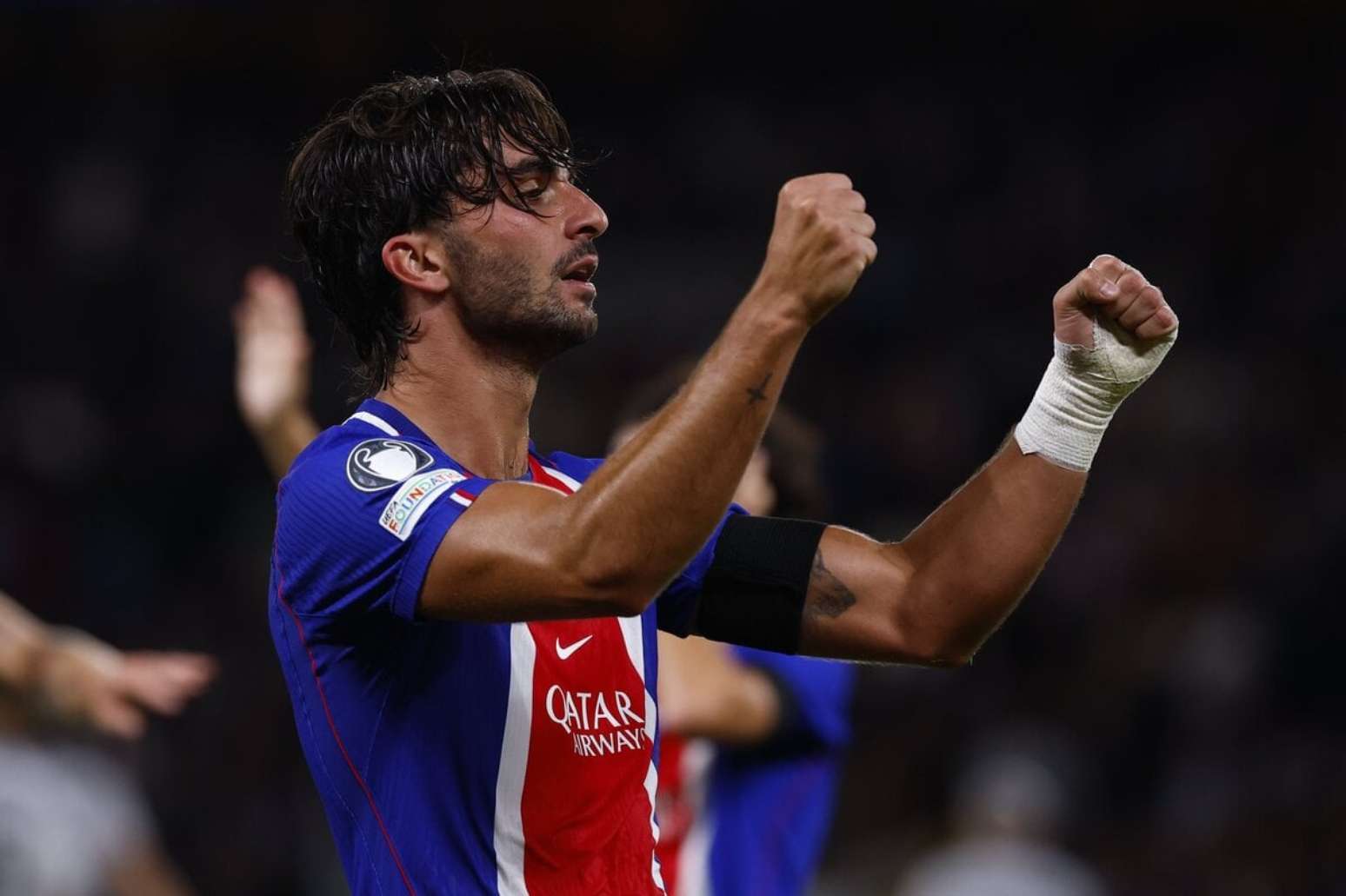 Ferr&aacute;n Torres fez tr&ecirc;s dos seis gols do PSG na goleada sobre o Slovan Bratislava &ndash;