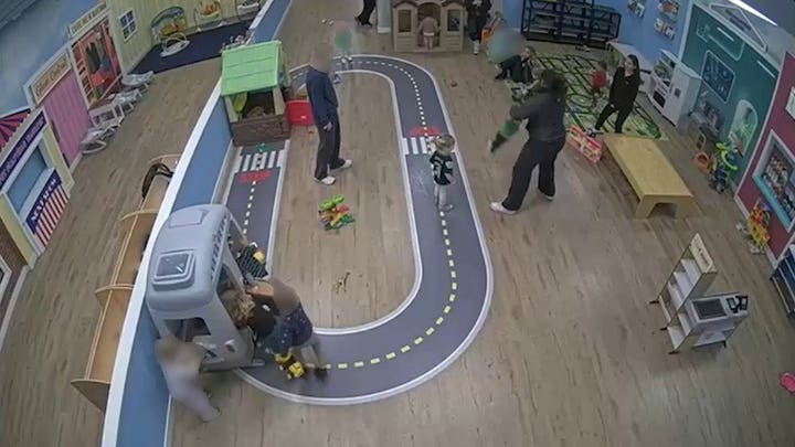 Video shows California daycare worker tossing child in air, dropping him