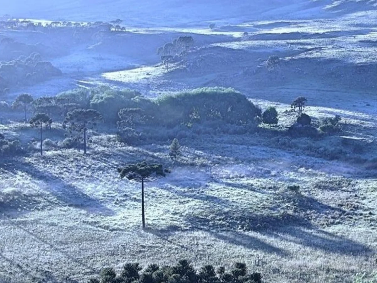 Clima: Brasil tem dia de contrastes, com geada no Sul e calor no Norte