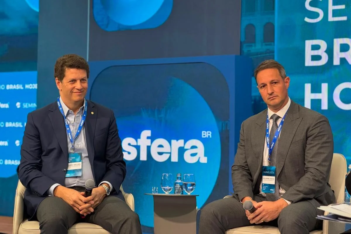 Deputados federais Ricardo Salles e Guilherme Derrite, candidatos ao Senado - Metrópoles
