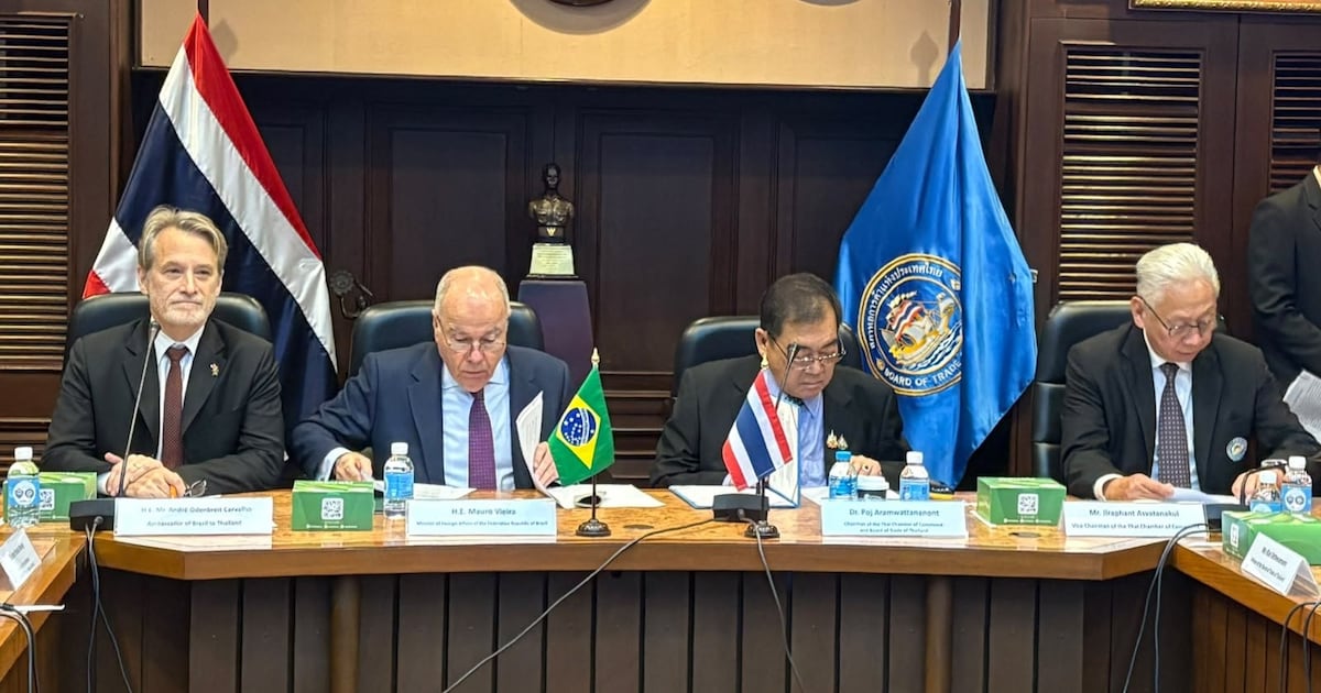 Mauro Vieira recoloca Tailândia na agenda do Brasil sete anos após última visita diplomática
