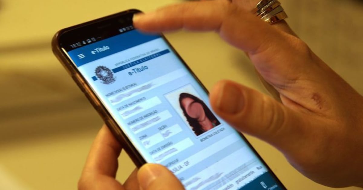 E-Título poderá ser baixado no dia da eleição, mas TSE pede para ação ser feita com antecedência