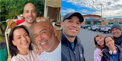 O cantor Rick com os filhos e a esposa Foto: Reprodução/Instagram