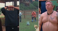 Prova de Fogo ao vivo rende Carelli fantasiado de Galinho e público especial no sofá