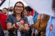 Primeira-dama Janja Lula da Silva esteve Ato do Comitê em apoio à candidatura do presidente Lula