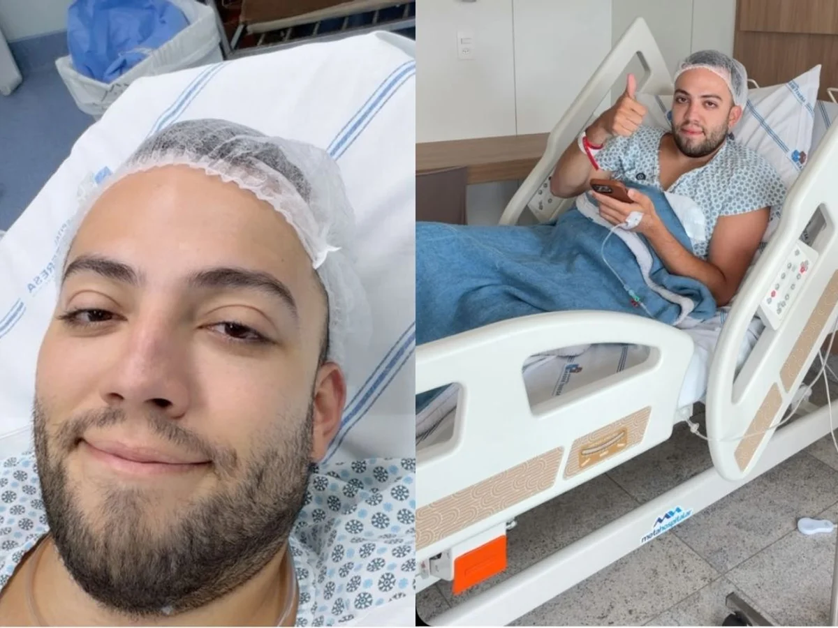 Lucas Rangel revela que ficará sete dias sem falar após passar por cirurgia