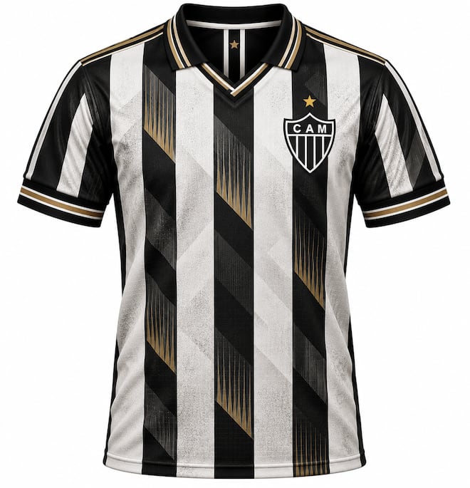 Anos 80: IA cria uniformes de clubes brasileiros na onda da trend