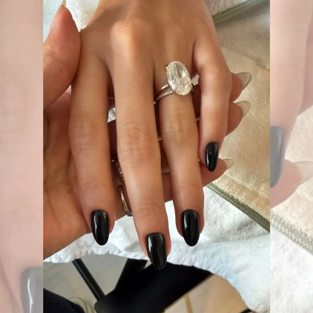 Halloween: unhas pretas de Hailey Bieber são inspiração prática e elegante