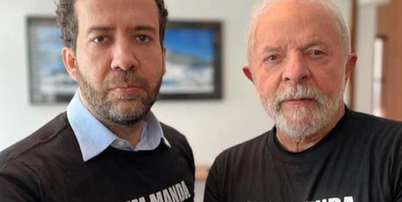 Canal foi criado por André Janones (PT) e tem como foto de perfil uma imagem do deputado ao lado de Lula Foto: Reprodução/WhatsApp/Exército do Lula