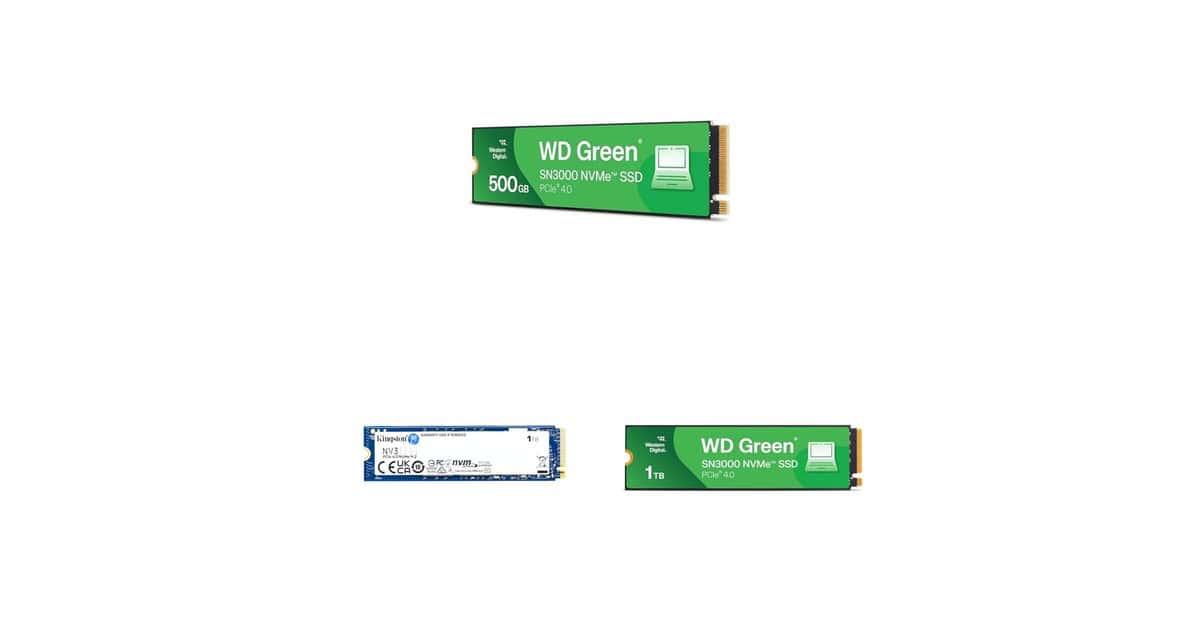 Quer mais velocidade no PC? Veja uma seleção de SSDs NVMe em promoção na Amazon