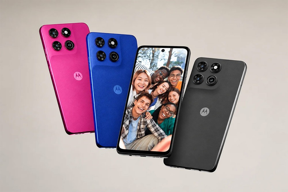 Moto G37 chega ao Brasil com câmera de 50 MP e tela grande; veja preço — Foto: Divulgação/Motorola