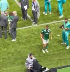 Paulinho em campo pelo clássico contra o Corinthians – Foto: Cesar Greco/Palmeiras / Jogada10