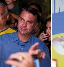 Flávio Bolsonaro e Lula vão disputar o 2º turno Foto: Montagem/Diego Herculano/Brian Snyder / Reuters