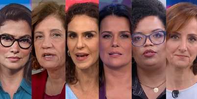 Renata Vasconcellos, Miriam Leit&atilde;o, Malu Gaspar, Adriana Ara&uacute;jo, Bas&iacute;lia Rodrigues e Thais Her&eacute;dia est&atilde;o entre as jornalistas de destaque na cobertura eleitoral Foto: Reprodu&ccedil;&otilde;es