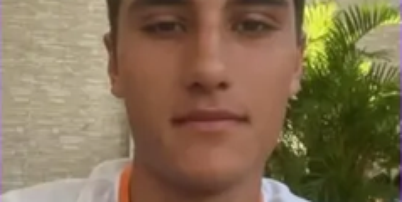 Andrés Krauter tinha 17 anos Foto: Reprodução/Instagram
