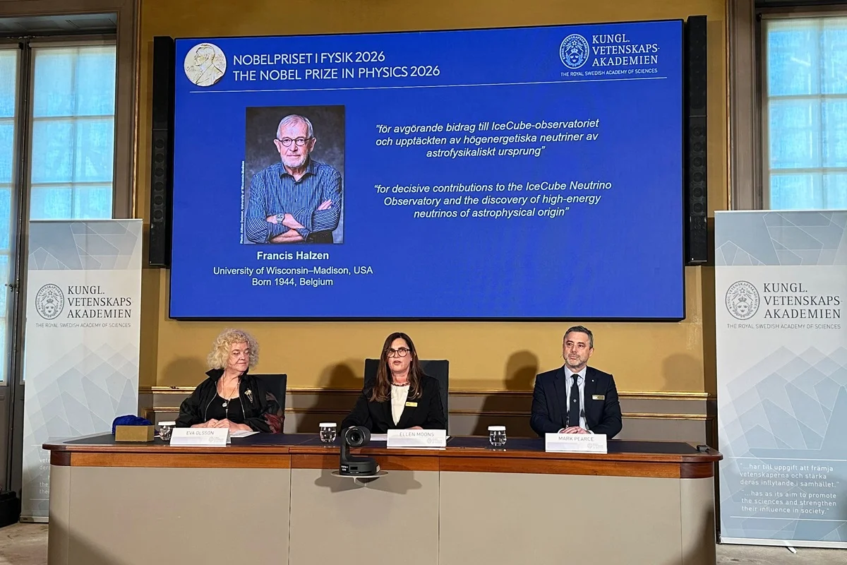 Ganhador do Nobel de Física usa gelo para captar "partículas fantasmas"