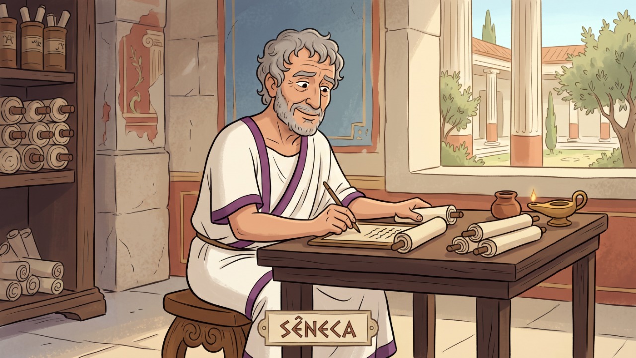 Séneca, filósofo romano: “Não é pobre quem tem pouco, mas quem…”, a frase de 2 mil anos que explica por que o salário nunca parece suficiente