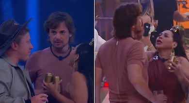 Entenda a reação de Darlin Ferrattry após beijão de Daniel Erthal e Renata Del Bianco em A Fazenda