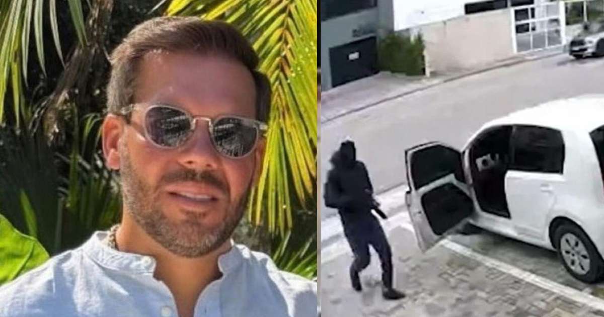 Empresário é morto a tiros em emboscada na frente da esposa e filha em SC