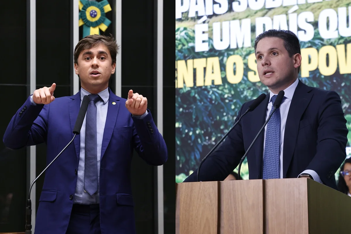 Nikolas Ferreira e Hugo Motta