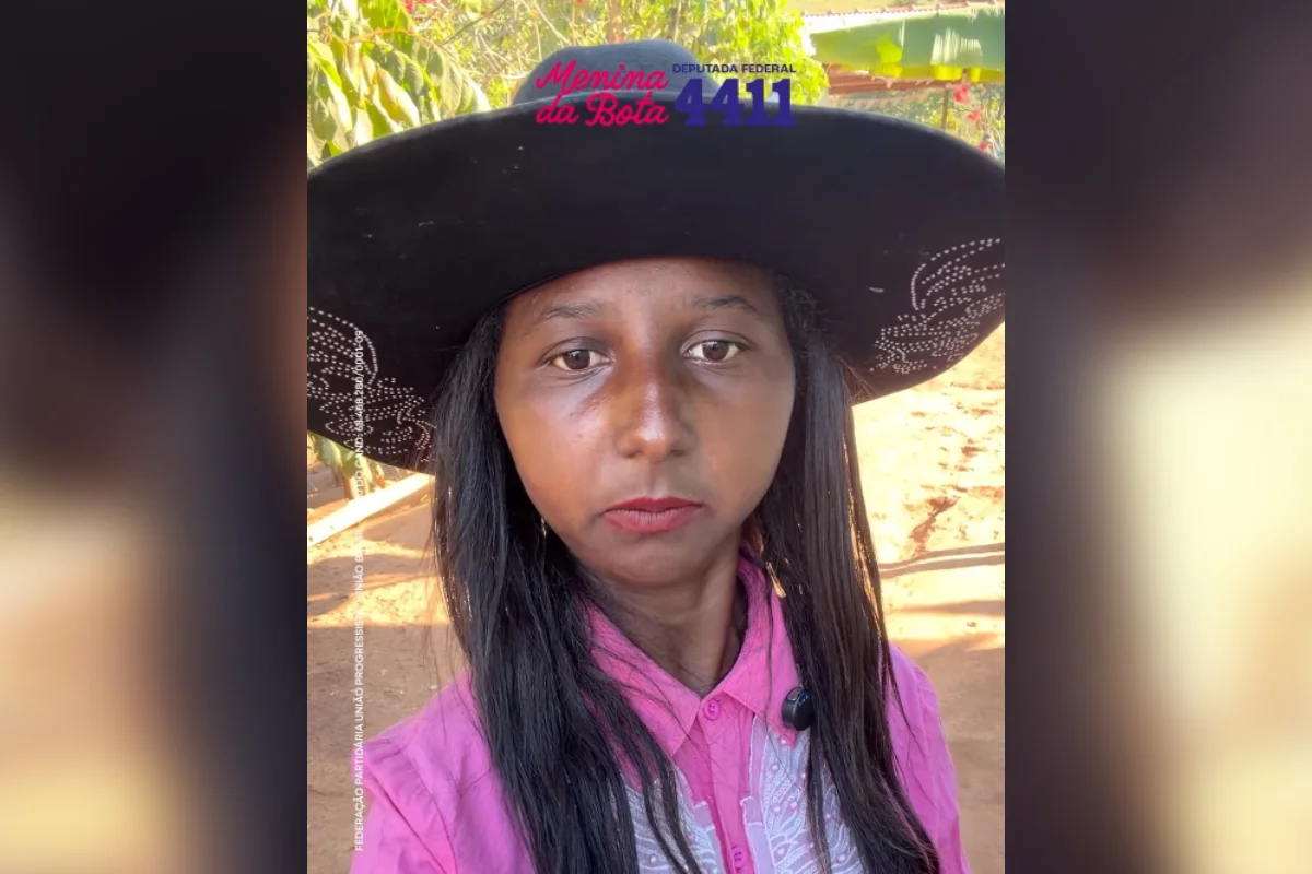Com 1,7 milhão de seguidores, Menina da Bota recebe 5 mil votos e não se elege