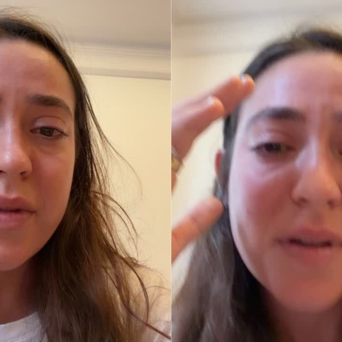 Atriz Valentina Bandeira vai às lágrimas ao comentar eleições e cenário do RJ: 'Estou com ódio'