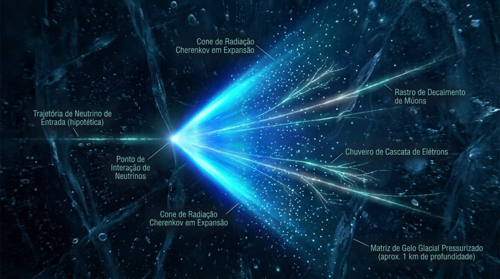 Nobel da Física: gelo da Antártida virou um detector de partículas do universo distante