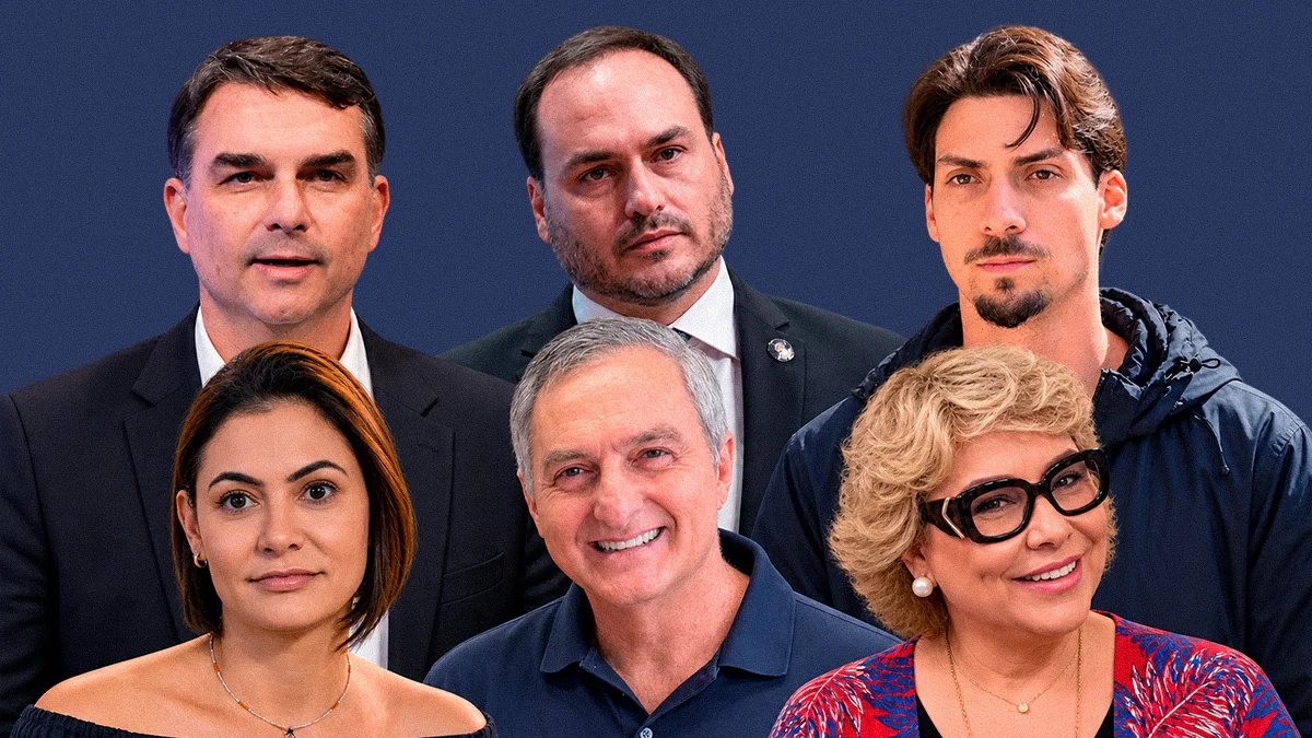 Filhos, mulher e parentes: como foi a eleição da família Bolsonaro
