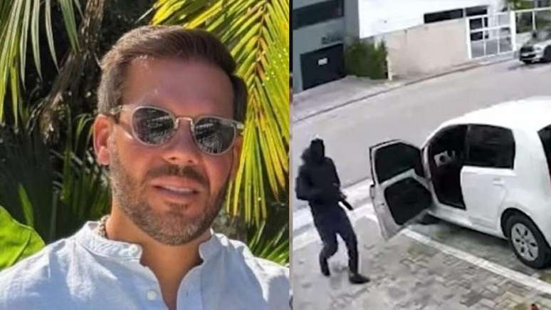 Empresário é morto a tiros em emboscada na frente da esposa e filha em SC