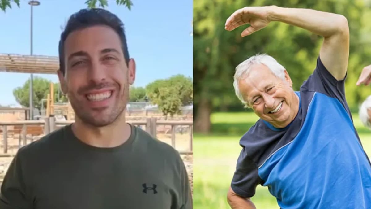 El entrenador Álvaro Puche planteó una alternativa de ejercicio de fuerza Foto: Redes Sociales/ iStock