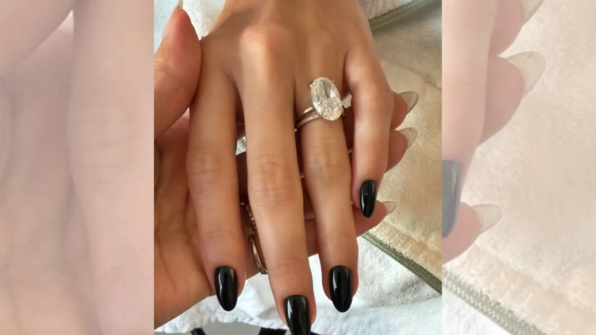 Halloween: unhas pretas de Hailey Bieber são inspiração prática e elegante