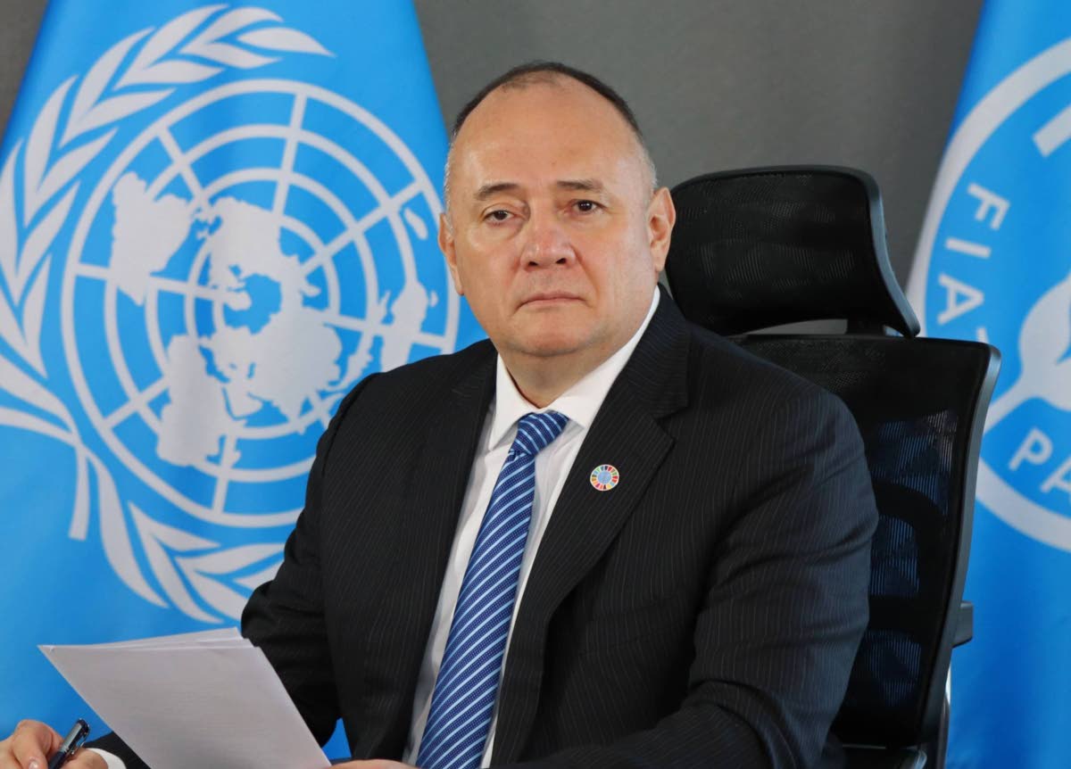 FAO Assistant Director-General Rene Orellana Halkyer.