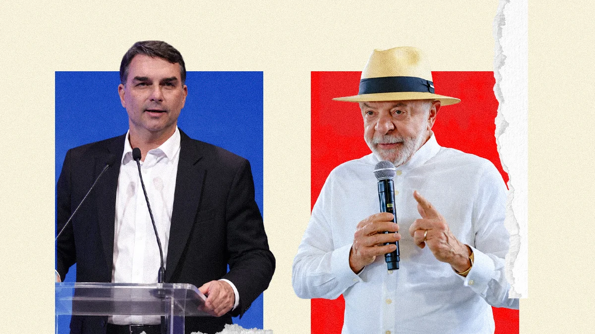 As estratégias de Flávio Bolsonaro e Lula no último dia antes do 1º turno
