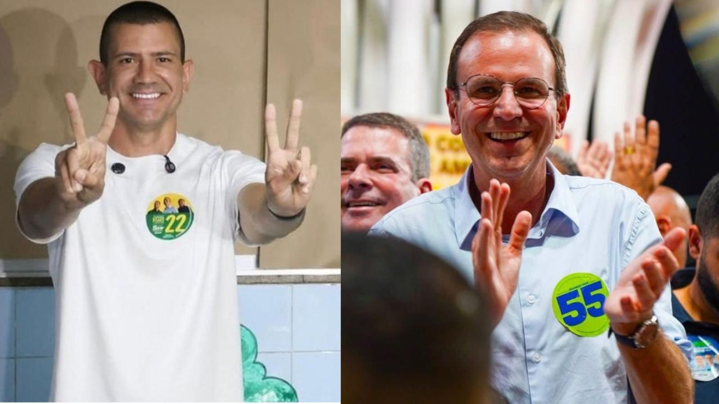 Com candidatura de Garotinho sub judice, Douglas Ruas e Eduardo Paes vão ao 2º turno no Rio de Janeiro