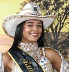 Ana Beatriz Araújo, Rainha do Rodeio de Almas, morre ao ser atingida por raio Foto: Reprodução/Instagram