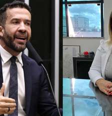 PL convida Leandra Guedes, ex Foto: mulher de Janones, para debate da Globo - Câmara dos Deputados / Divulgação / Perfil Brasil